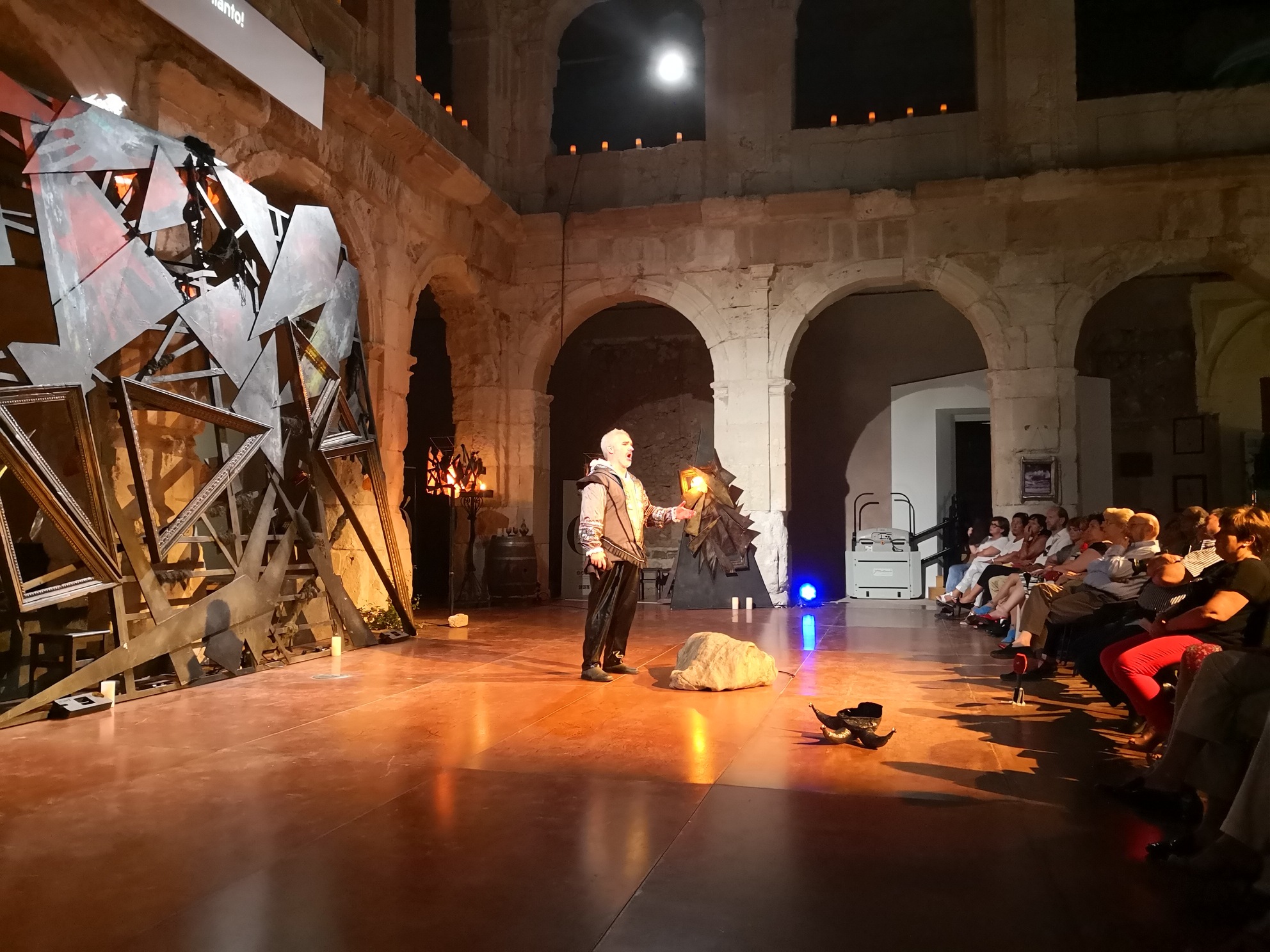 Escenario Rigoletto en el Palacio Ducal de Medinaceli