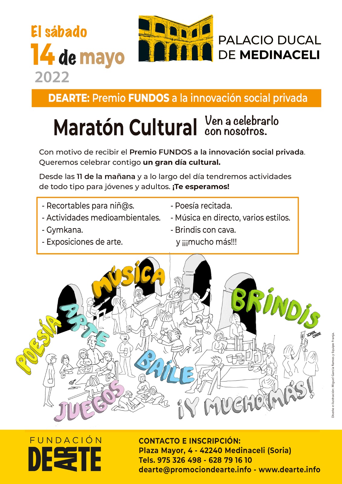 MARATÓN CULTURAL !Ven a celebrarlo con nosotros!