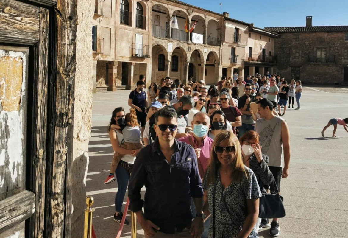 Cerca de medio millar de espectadores han pasado este fin de semana por el Palacio Ducal de Medinaceli