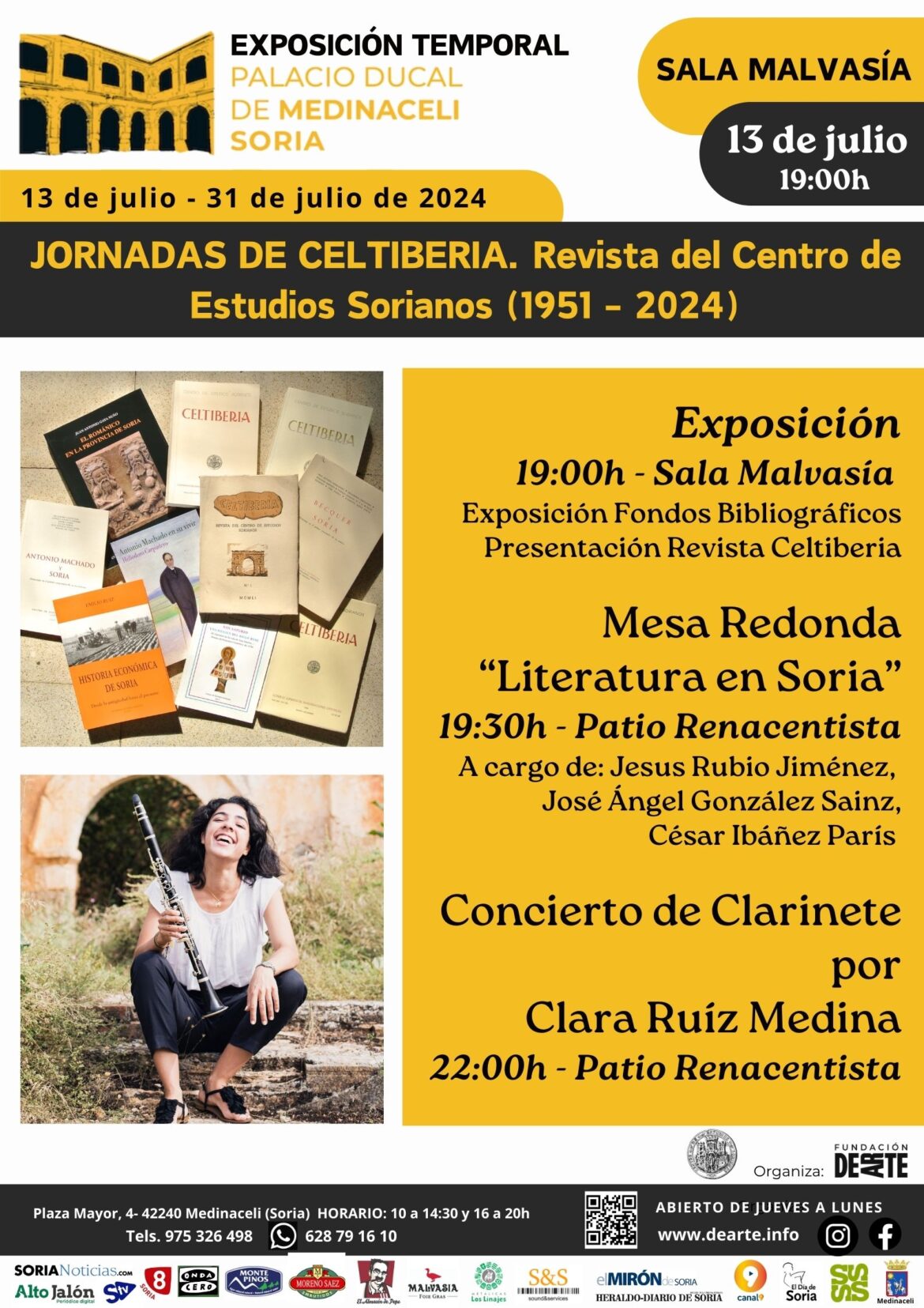 JORNADAS DE CELTIBERIA. Revista del Centro de Estudios Sorianos (1951 – 2024). A partir del 13 de julio 2024.