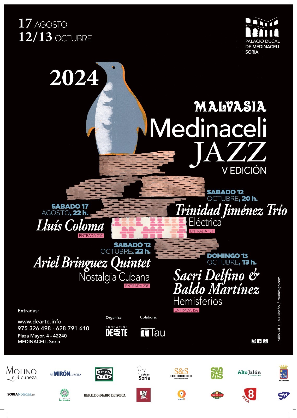 Vuelve el jazz a Medinaceli con su V Festival de Jazz