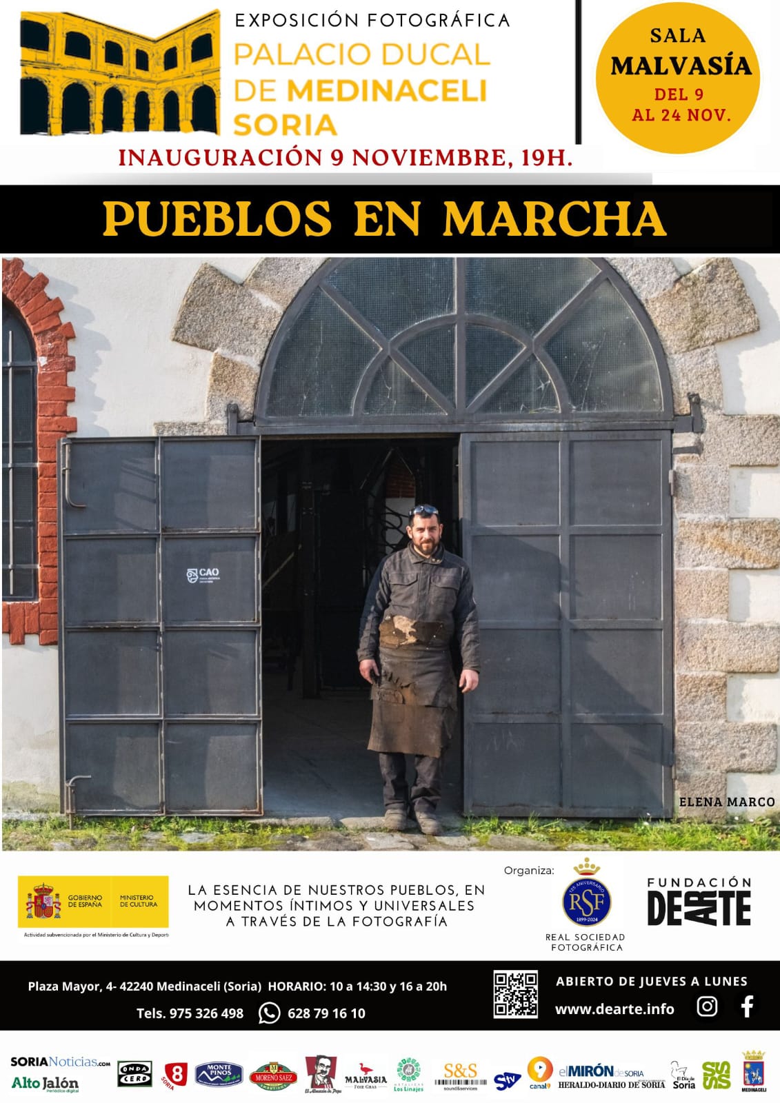 La Fundación DEARTE presenta la exposición fotográfica «Pueblos en Marcha» de la Real Sociedad Fotográfica de Madrid en el Palacio Ducal de Medinaceli